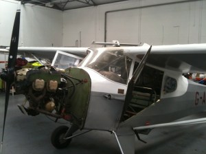 JT in the ACS Hangar