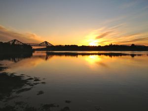 Connel Bridge at Sunset